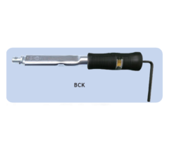 BCK ADJUSTABLE, REPLACEABLE HEAD TORQUE WRENCHES WITH RUBBER GRIP