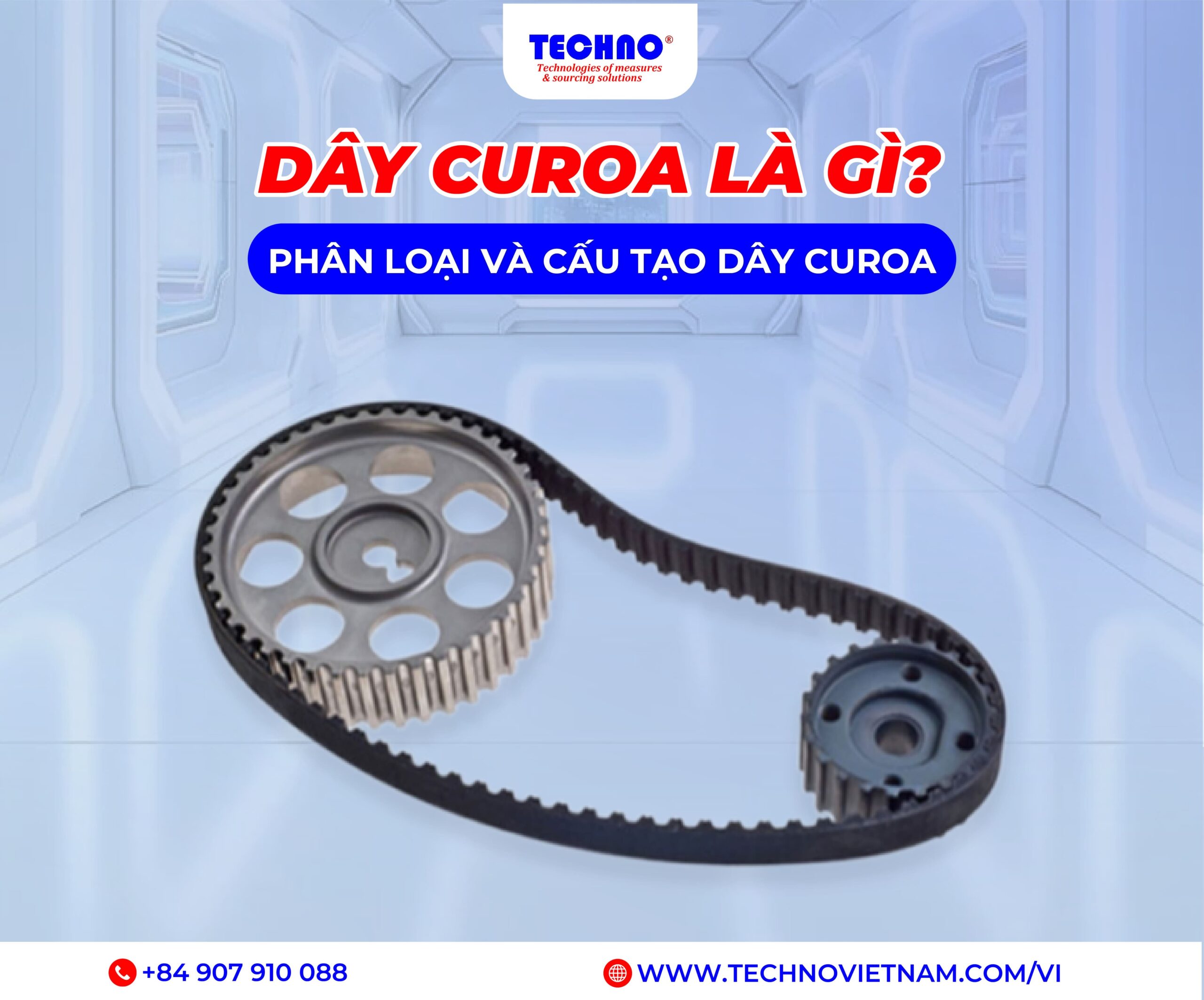 Dây curoa là gì? Phân loại và cấu tạo dây curoa