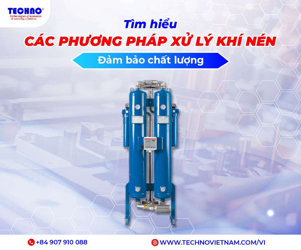Tìm hiểu các phương pháp xử lý khí nén đảm bảo chất lượng
