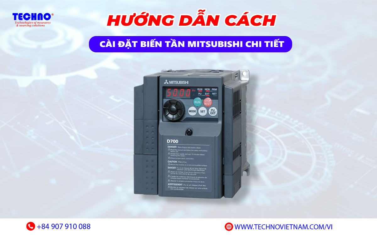 Hướng dẫn cách cài đặt biến tần Mitsubishi chi tiết