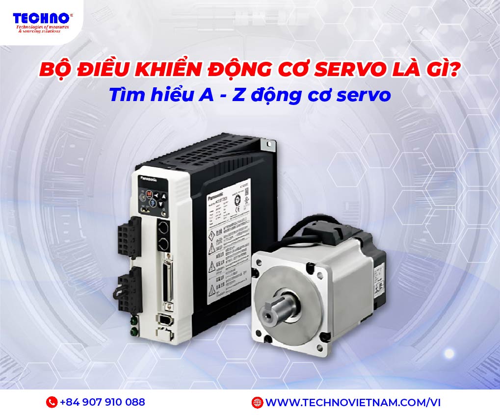 Bộ điều khiển động cơ servo là gì? Tìm hiểu A – Z động cơ servo