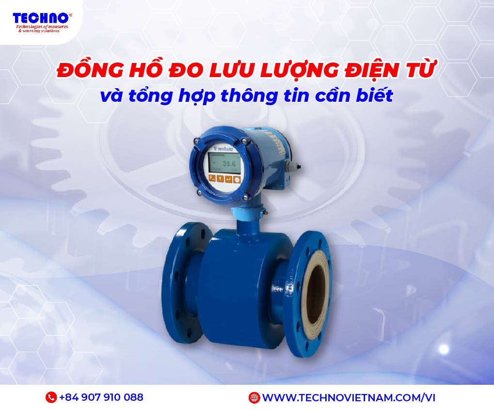 Đồng hồ đo lưu lượng điện từ và tổng hợp thông tin cần biết
