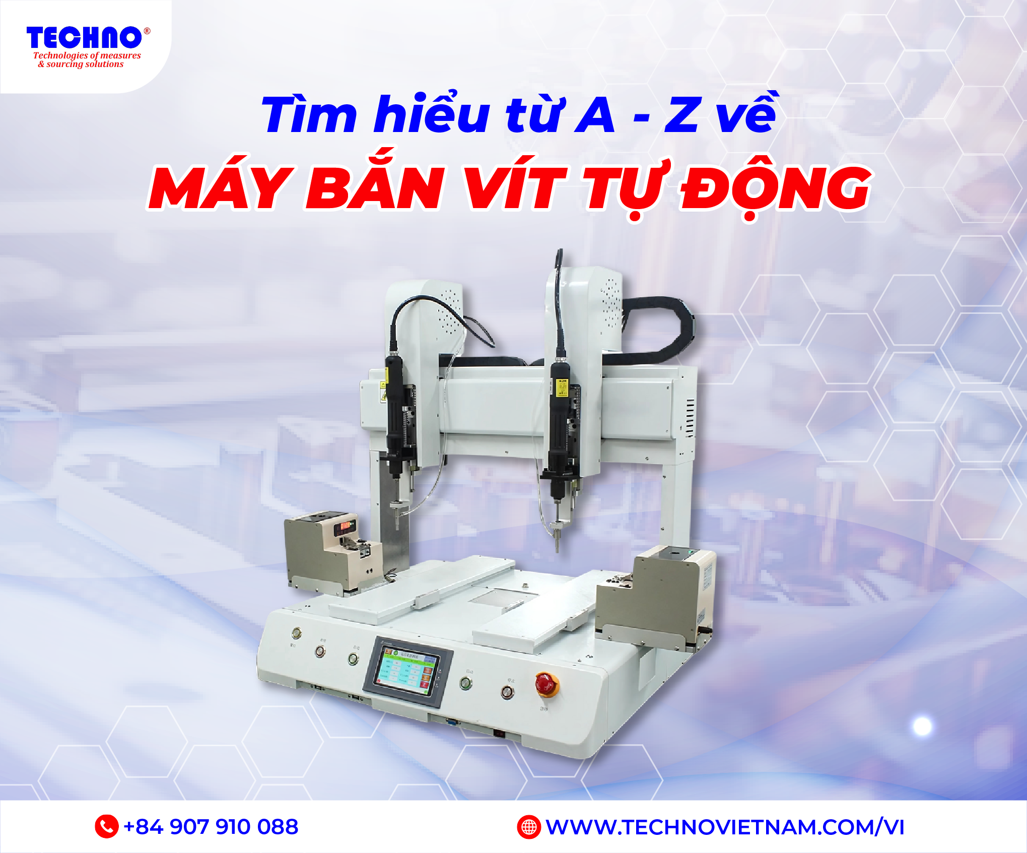 Tìm hiểu từ A – Z về máy bắn vít tự động