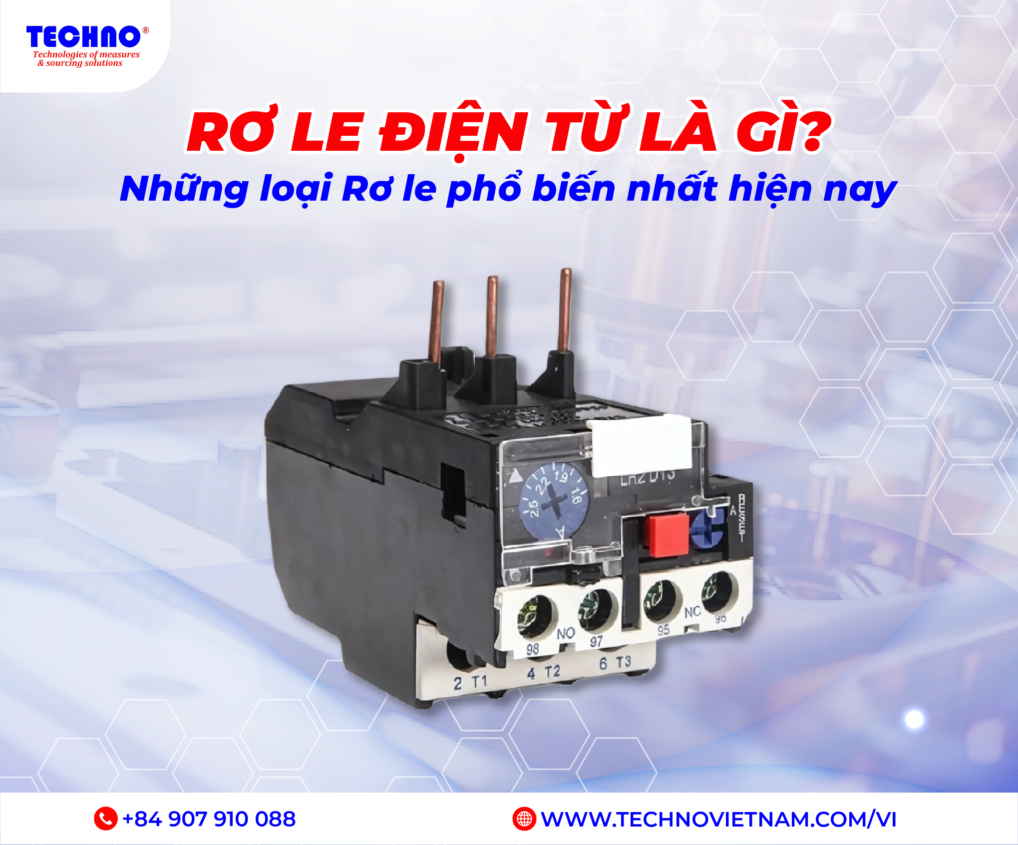 Rơ le điện từ là gì? Những loại Rơ le phổ biến nhất hiện nay