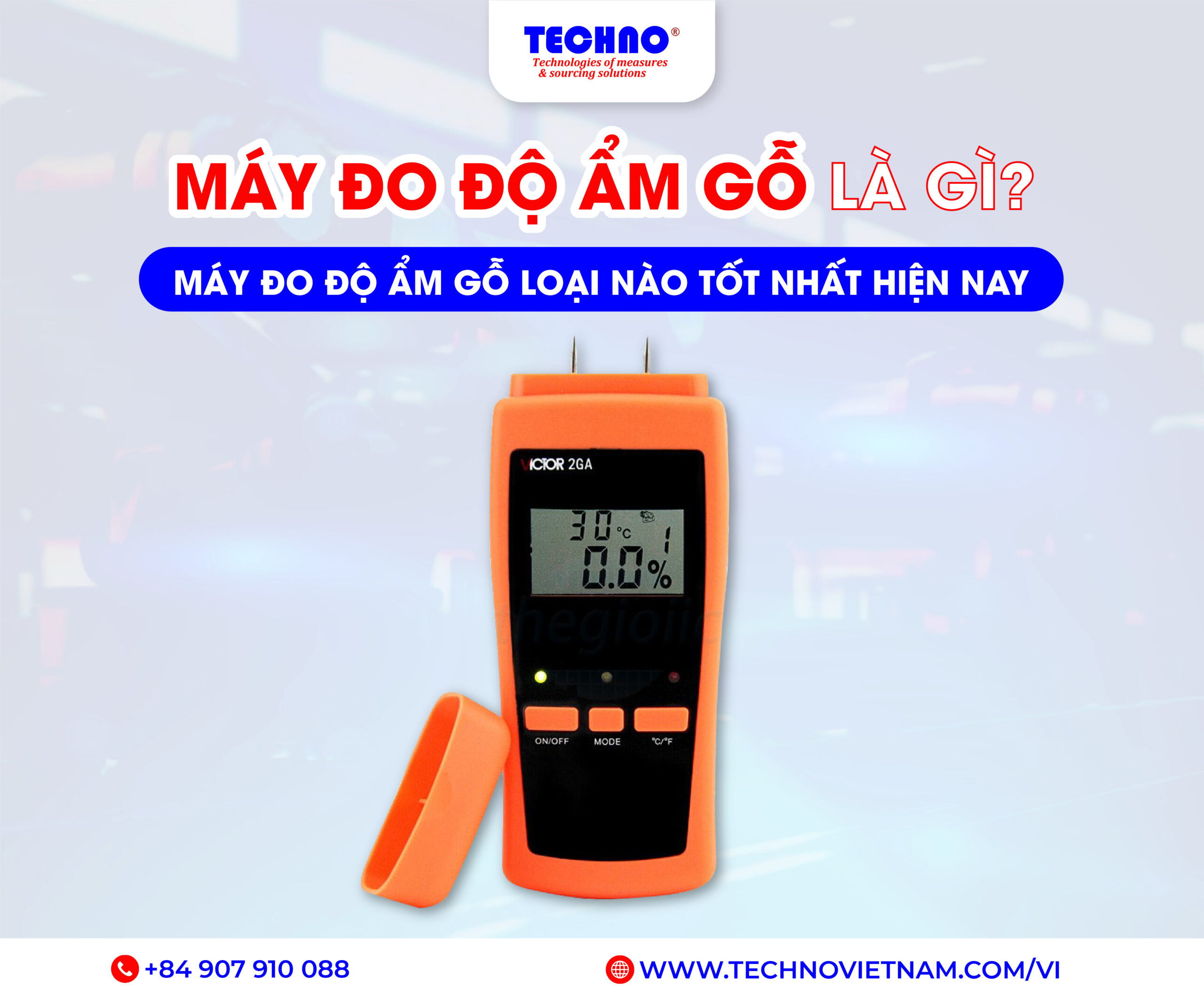 Máy đo độ ẩm gỗ là gì? Máy đo độ ẩm gỗ loại nào tốt nhất hiện nay