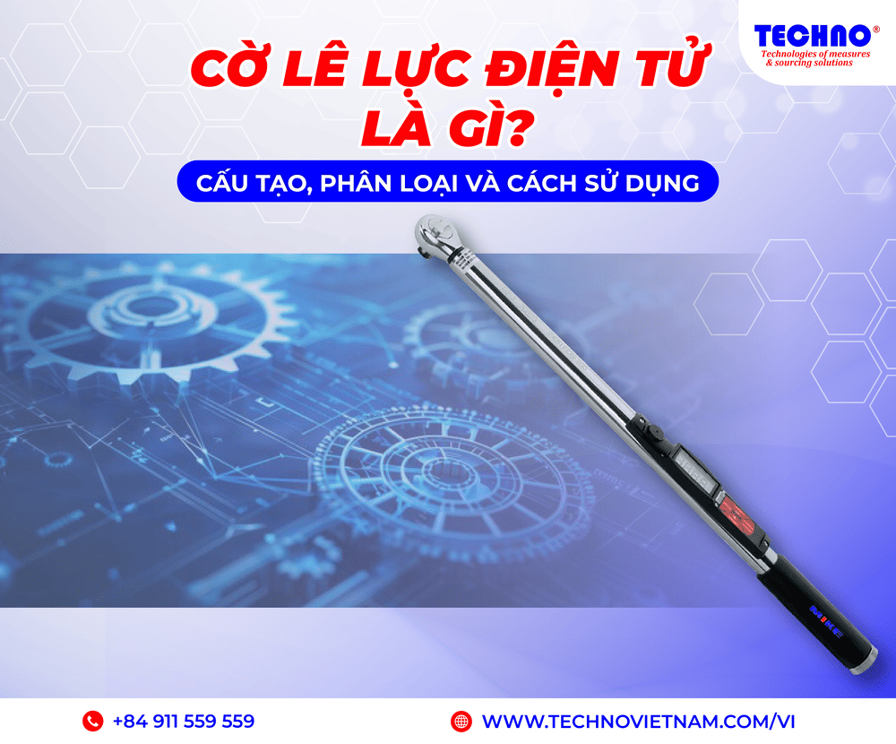 Cờ lê lực điện tử là gì? Cấu tạo, phân loại và cách sử dụng