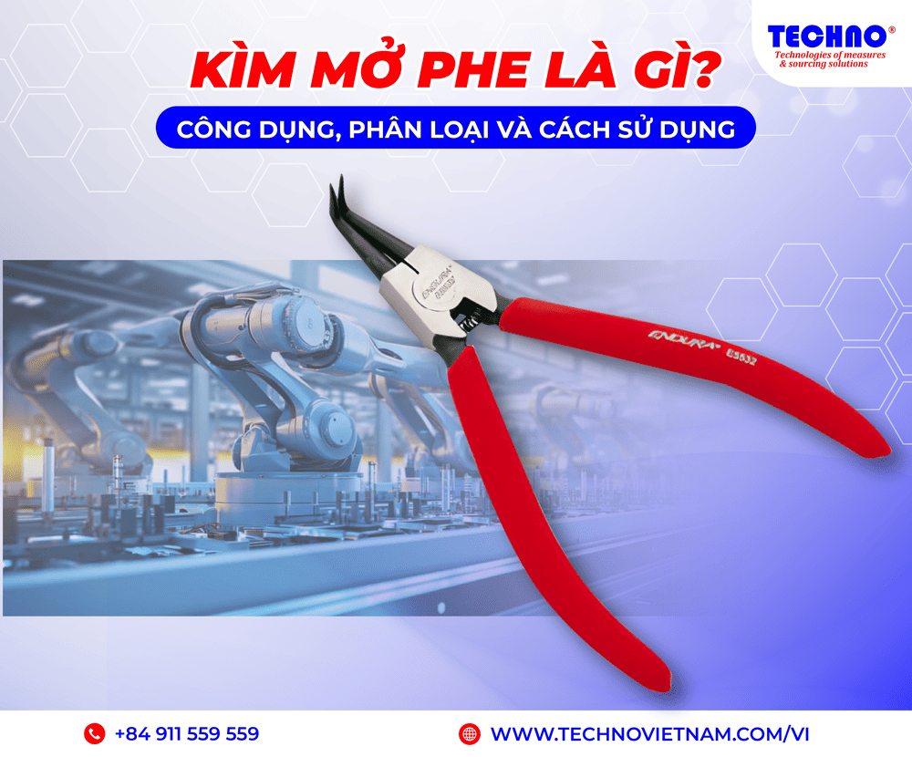Kìm mở phe là gì? Công dụng, phân loại và cách sử dụng