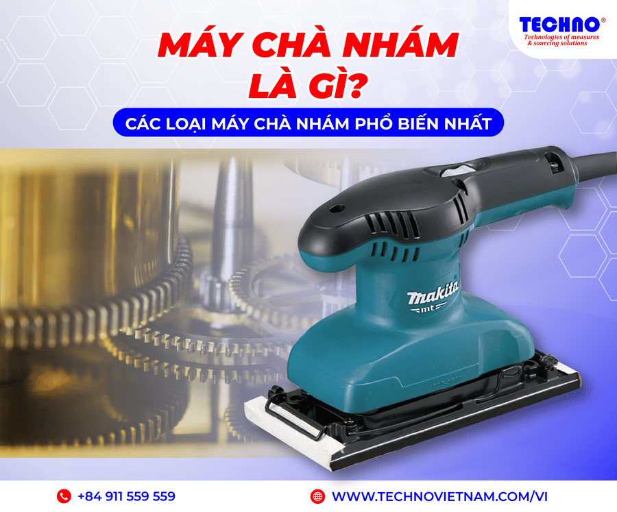 Máy Chà Nhám Hơi: Thiết Bị Chà Nhám Dùng Khí Nén Hiệu Quả