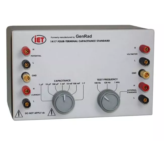 Chuẩn điện dung IET Labs, Inc GENRAD 1417 1 uF – 1 F