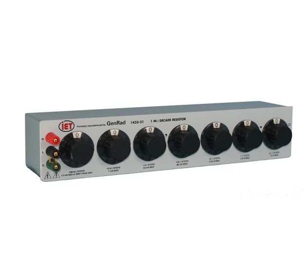 Hộp điện trở chuẩn – IET Labs, Inc – GENRAD 1433 SERIES