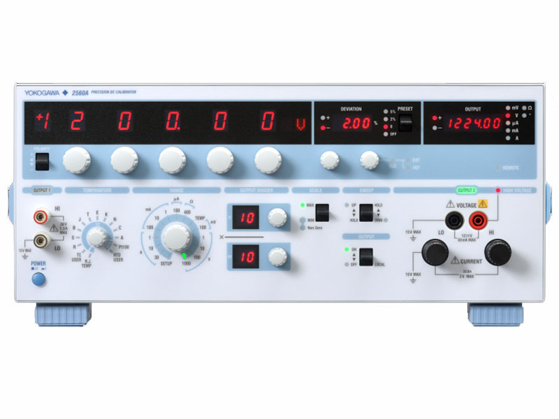 Máy chuẩn điện áp và dòng điện DC Yokogawa 2560A