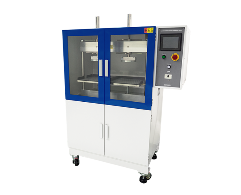 Máy thử nén mỏi cao su bọt Yasuda Seiki Model 260