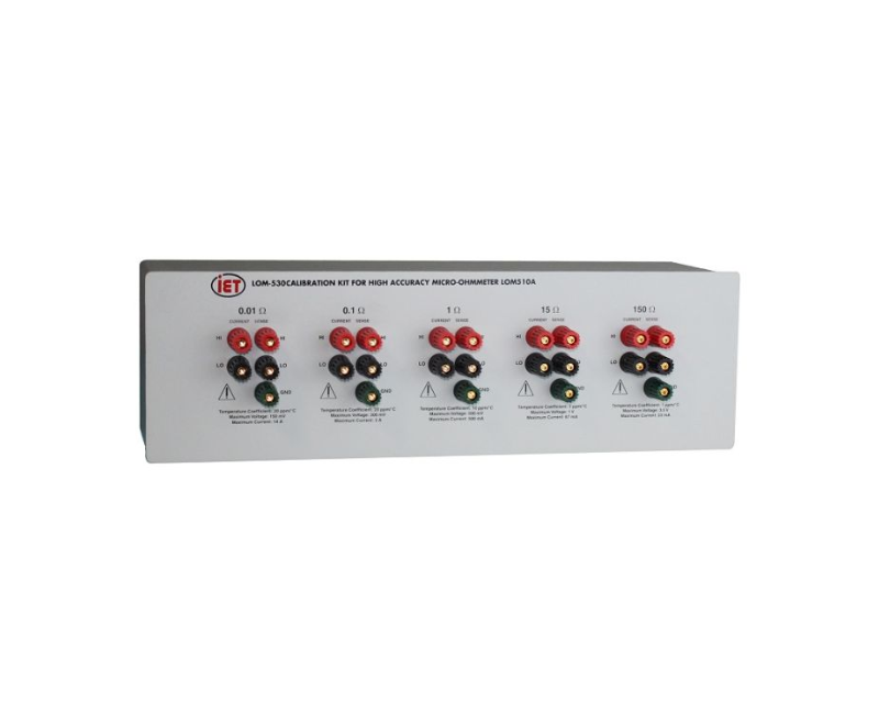 Bộ điện trở chuẩn IET Labs, Inc LOM-530