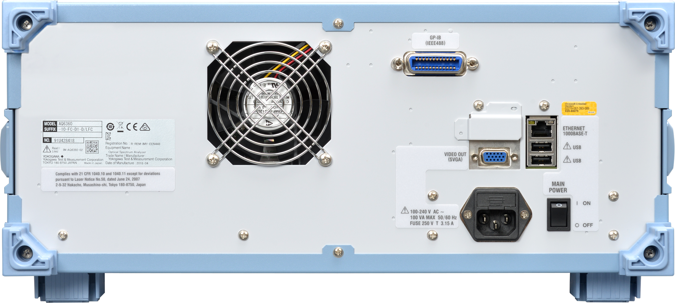 Máy phân tích phổ quang Yokogawa AQ6360