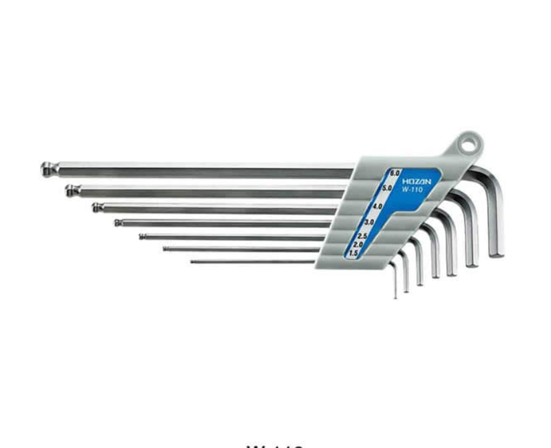 Bộ lục giác đầu bi Hozan W-110