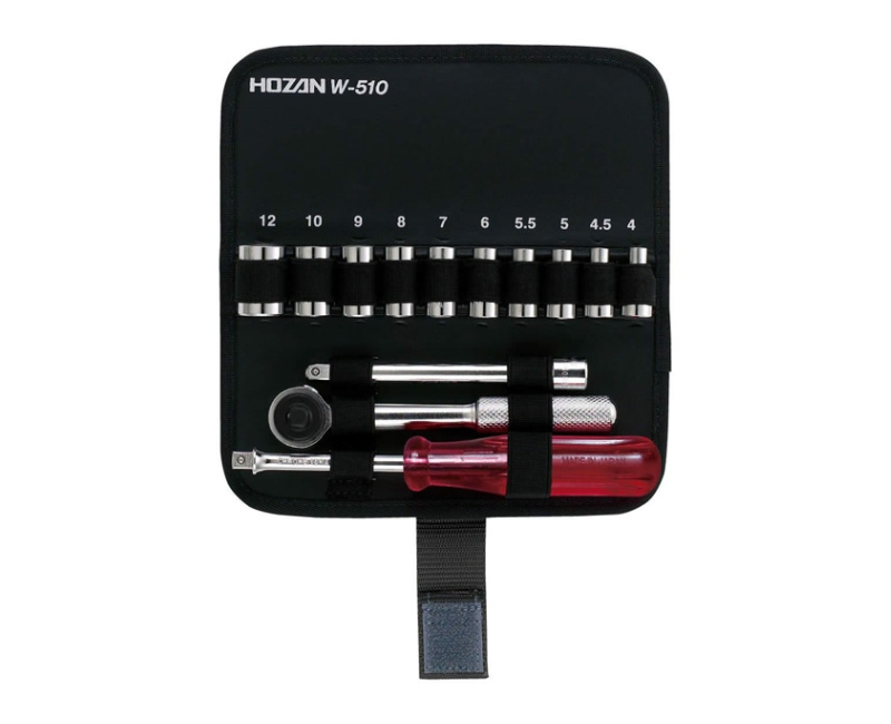 Bộ cờ lê khẩu Hozan W-510