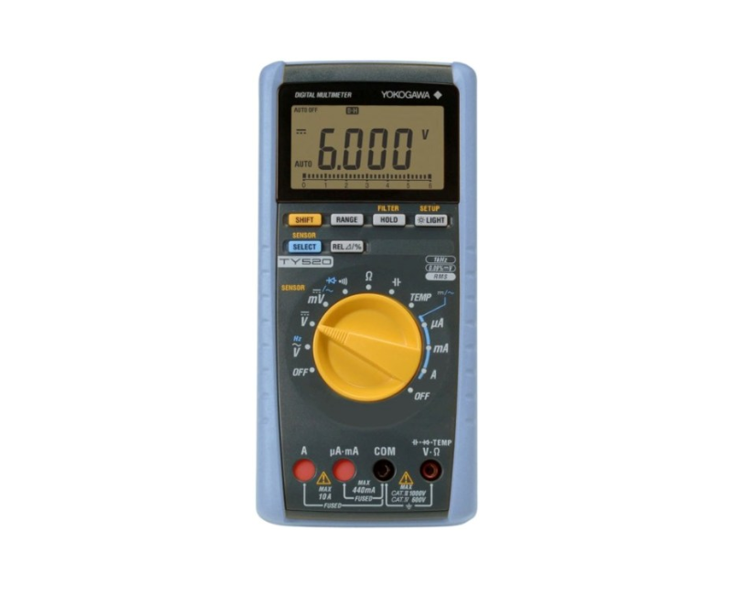 Máy đồng hồ vạn năng kỹ thuật số cầm tay Yokogawa TY500 Series (TY520 / TY530)