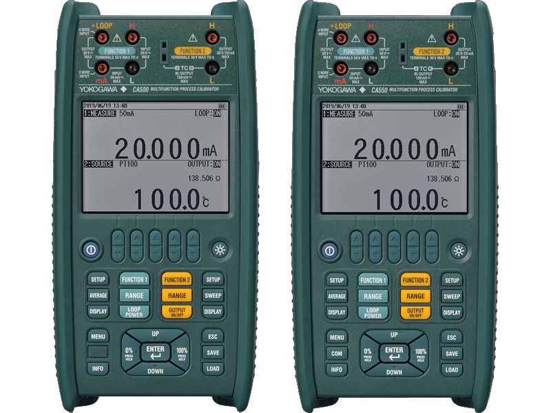 Bộ hiệu chuẩn đa chức năng Yokogawa CA500 / CA550