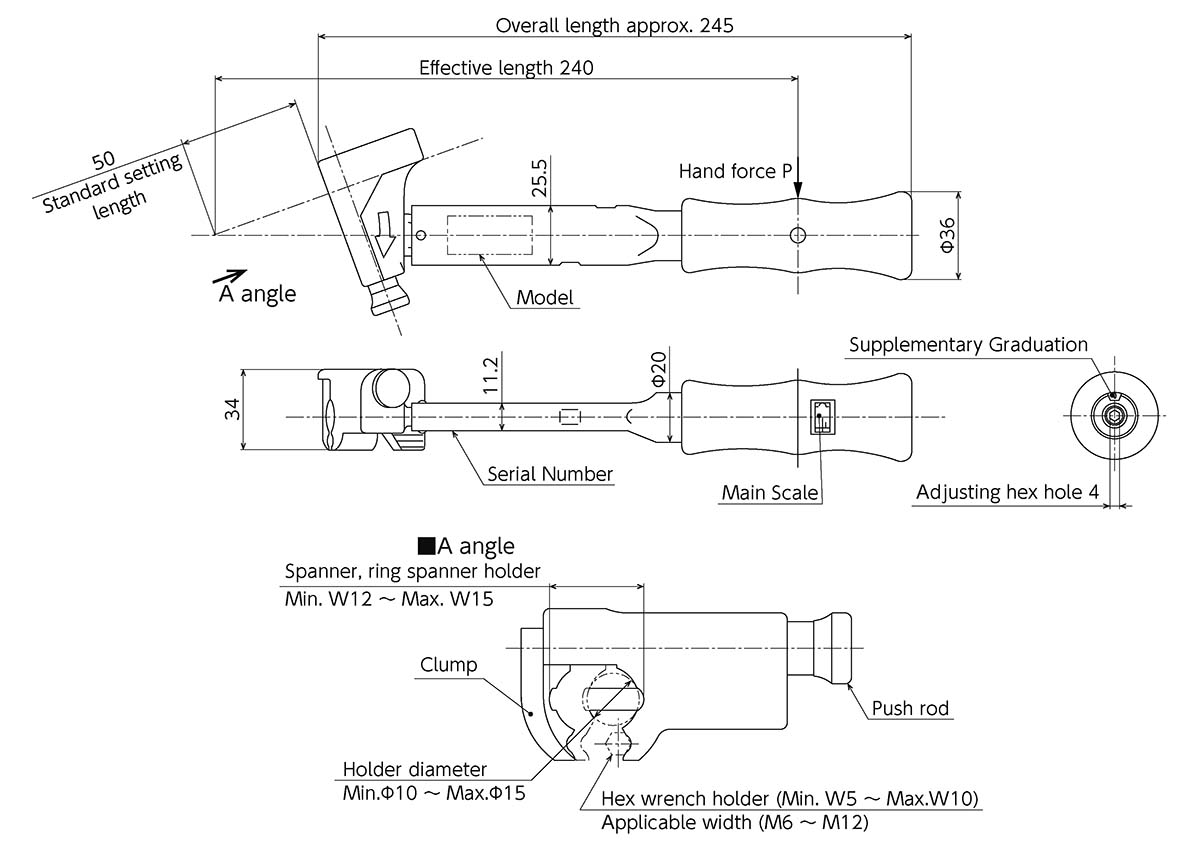 Cần xiết lực Tohnichi MT70N