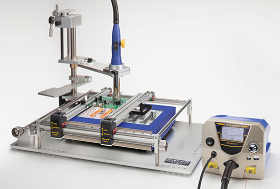 Trạm khò nhiệt SMD và lập trình Rework chuyên nghiệp Hakko FR-811