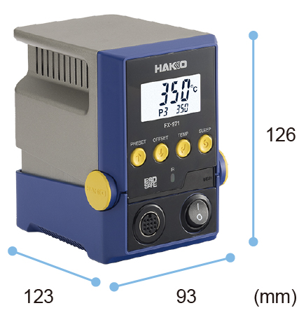 Trạm hàn điện tử thông minh công suất cao Hakko FX-971