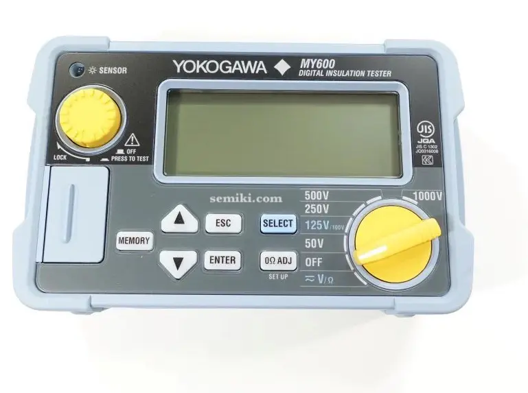 Máy đo điện trở cách điện kỹ thuật số Sanwa MY600