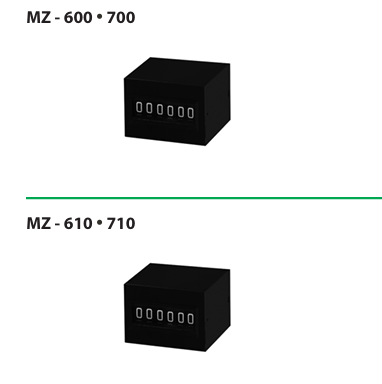 Bộ đếm tổng điện từ Line Seiki MZ Series