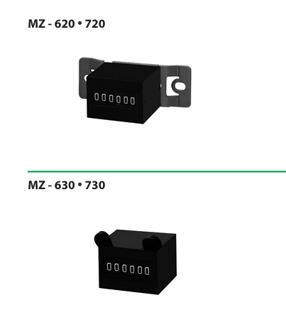 Bộ đếm tổng điện từ Line Seiki MZ Series
