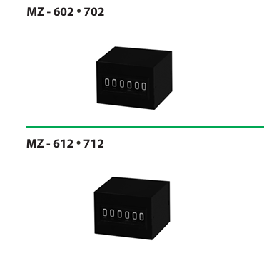 Bộ đếm tổng điện từ Line Seiki MZ Series