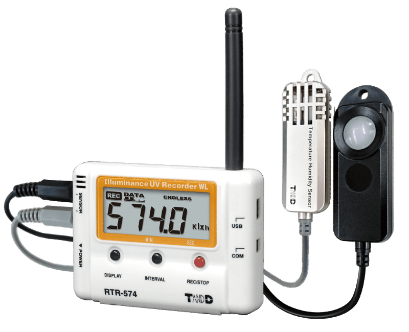 Thiết bị tự ghi nồng độ CO2 nhiệt độ và độ ẩm TandD RTR-576
