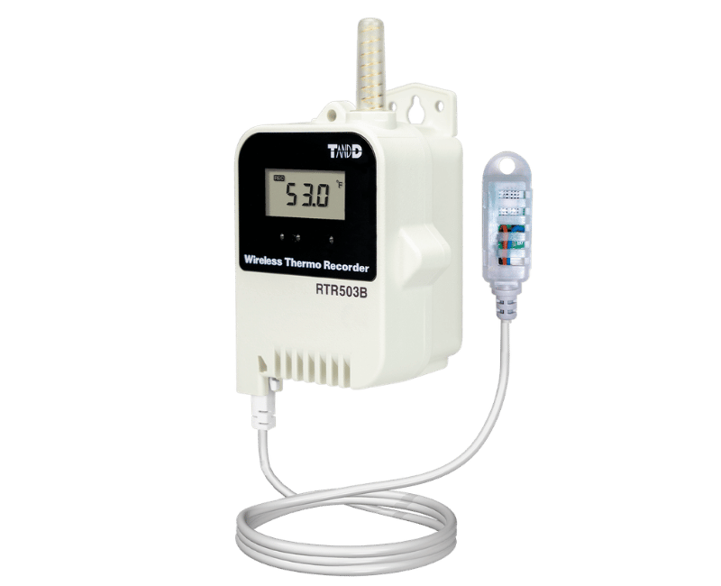 Thiết bị ghi nhiệt độ và độ ẩm TandD RTR503BL