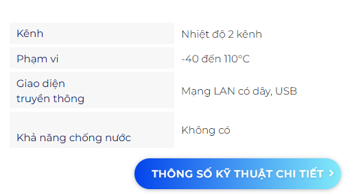 Thiết bị Ghi Nhiệt độ TandD TR-71nw