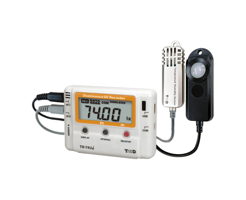 Thiết bị đo Nhiệt độ Độ ẩm và CO2 T&D TR-76Ui-S