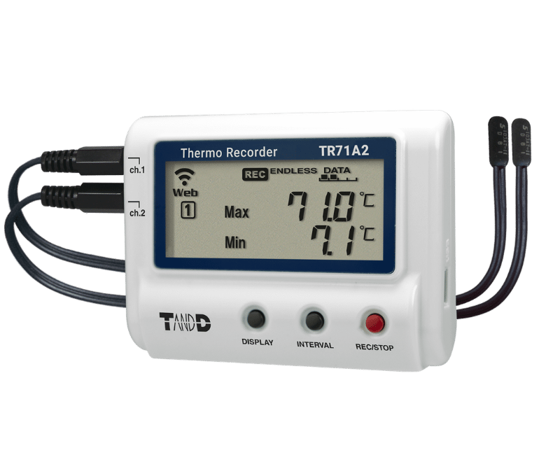 Thiết bị ghi dữ liệu nhiệt độ TandD TR71A2