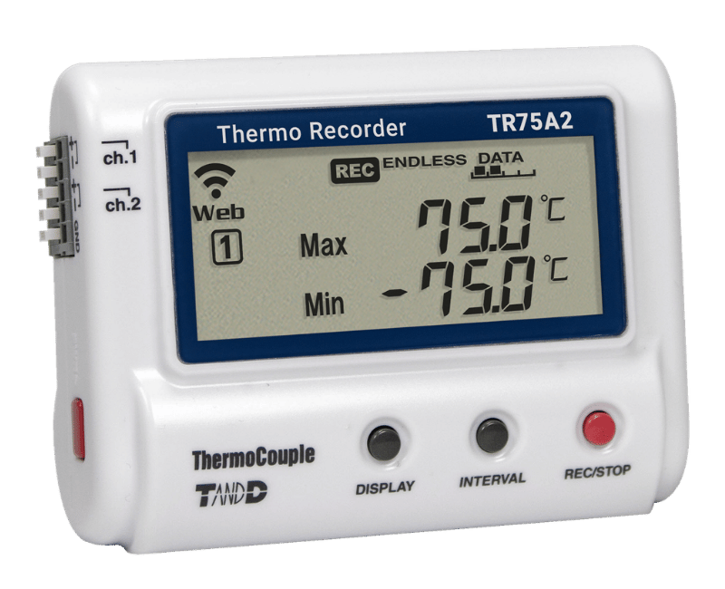 Thiết bị ghi nhiệt độ Tandd TR75A