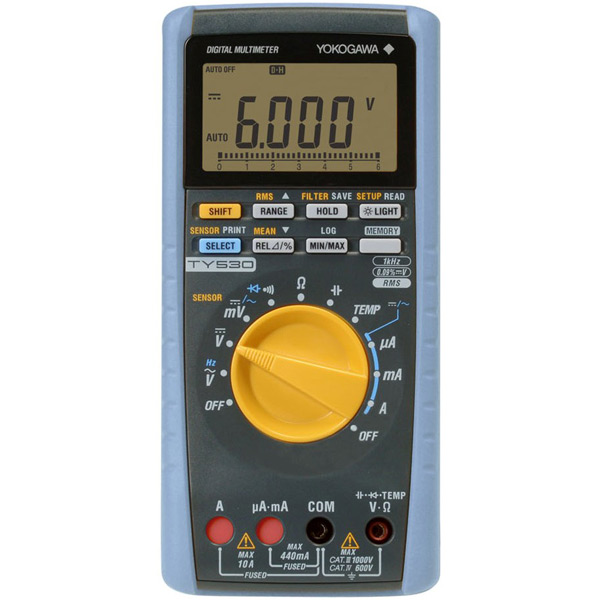 Máy đồng hồ vạn năng kỹ thuật số cầm tay Yokogawa TY500 Series (TY520 / TY530)