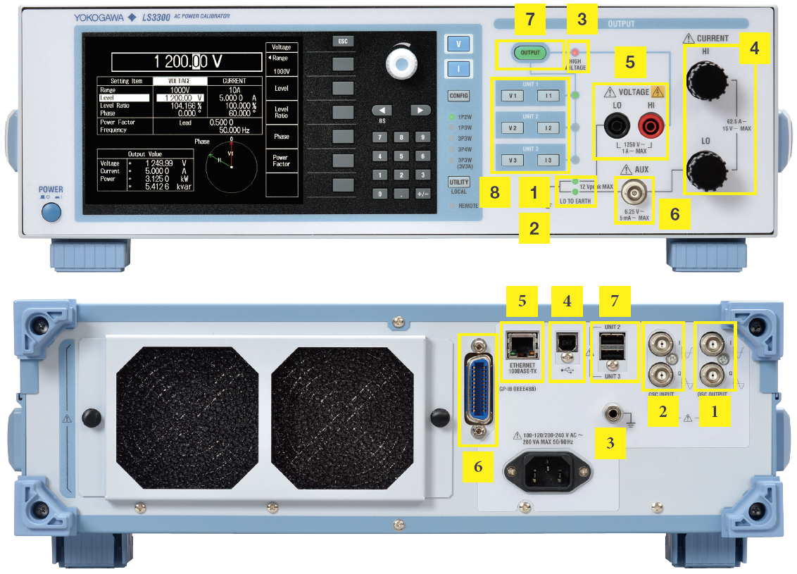 Máy hiệu chuẩn công suất xoay chiều Yokogawa LS3300