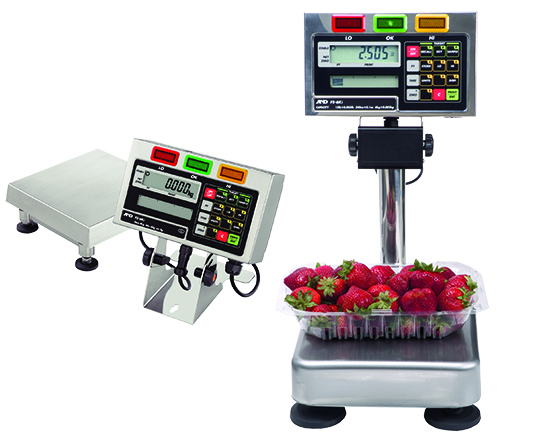 Cân điện tử kiểm tra trọng lượng chống bụi và nước AND FS-i Series/FS-D