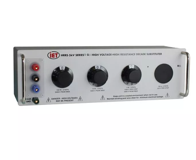 Hộp điện trở chuẩn IET Labs, Inc HRRS-5 KV & 10 KV SERIES