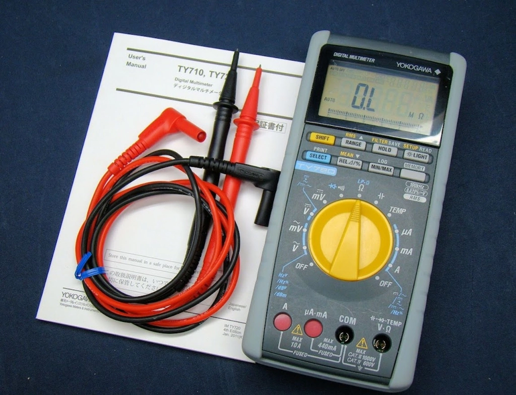 Máy đo điện vạn năng kỹ thuật số cầm tay Yokogawa TY700 Series (TY710 / TY720)
