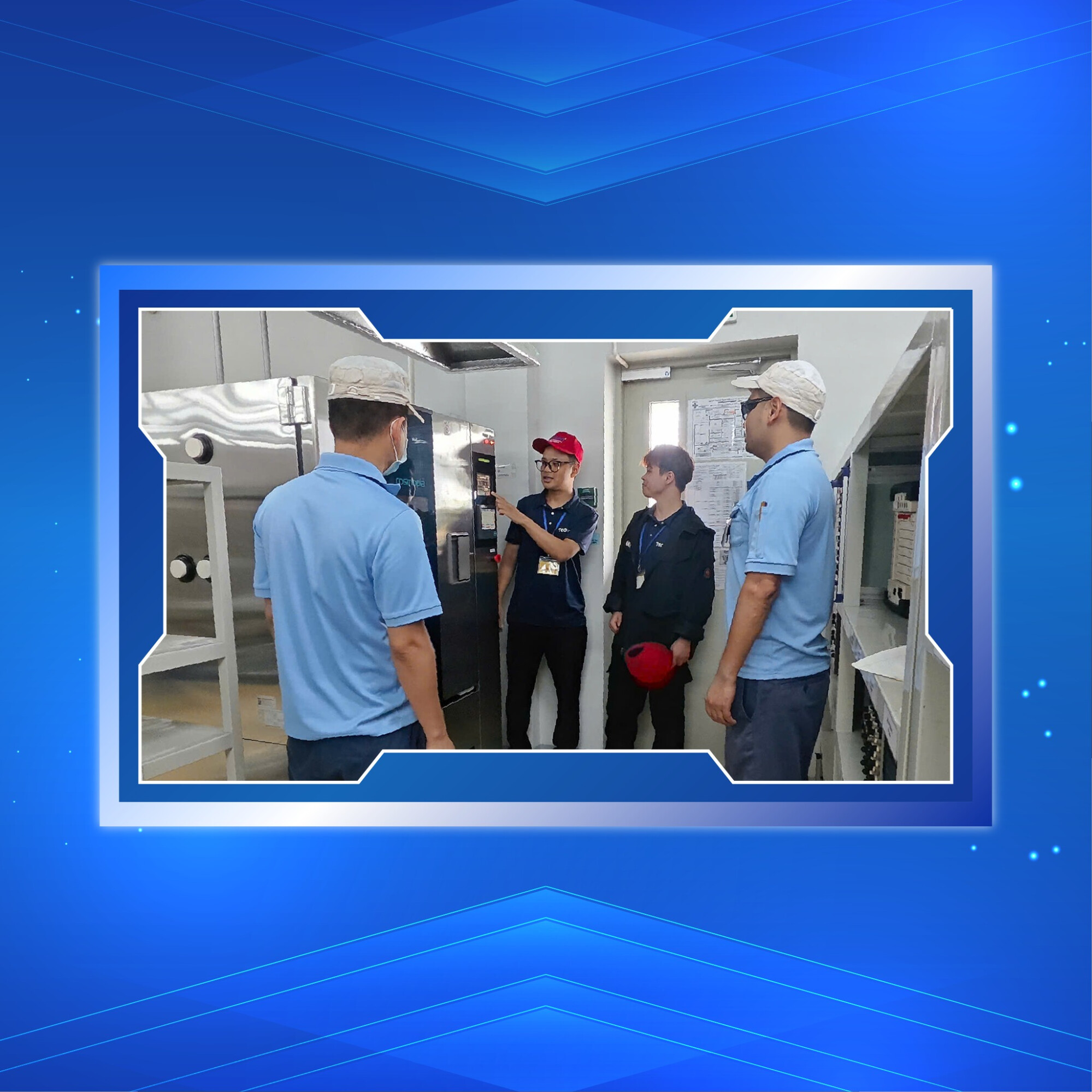 Hiệu chuẩn cường độ bức xạ là một bước trong quy trình hiệu chuẩn buồng thử nghiệm 