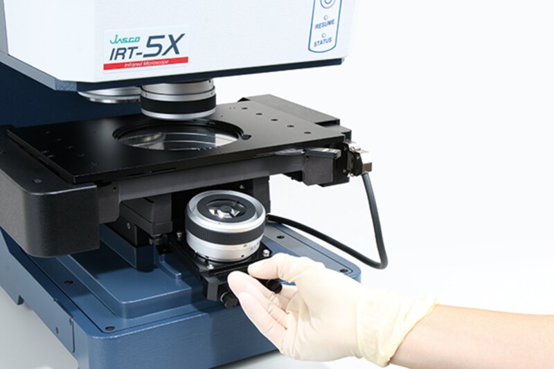 Kính hiển vi FTIR – JASCO IRT-5X: Phân tích FTIR vi mô linh hoạt