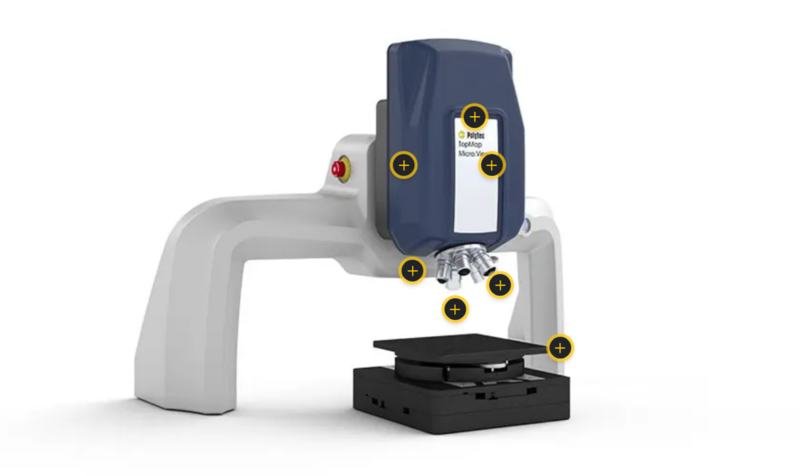 Máy đo biên dạng Polytec – MicroView+ Đo biên dạng 3D ở cấp độ Nano